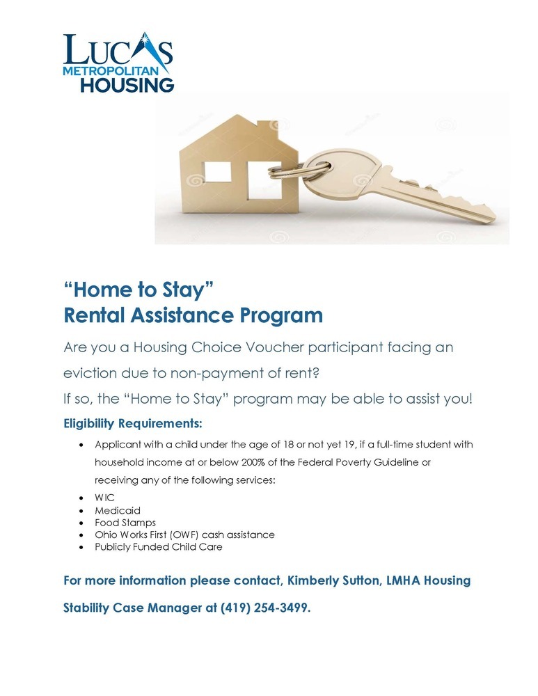 Flyer showing a home & key all copy also on page from flyer
