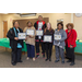 elected Resident Advisory Board standing with certificates